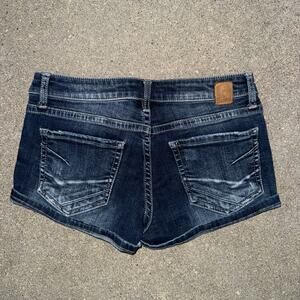 Buckle BKE Stella Low Rise Blue Jean Shorts ABK2830 Size 26